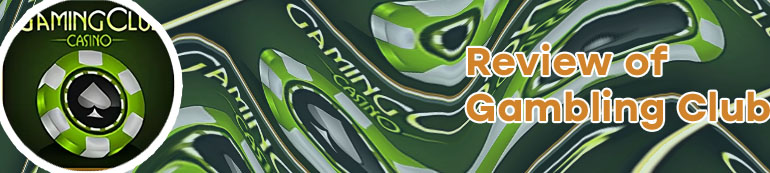Gaming club online casino